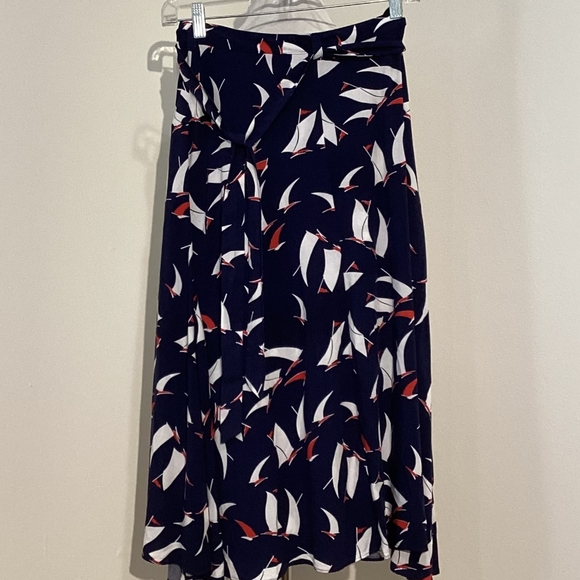 Chaps Petite Women's Wrap Around Skirt - Picture 1 of 2